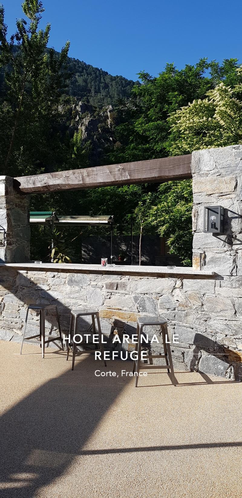 Hotel Arena Le Refuge Corte  Eksteriør bilde